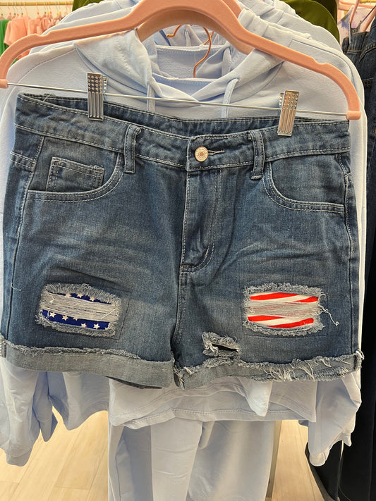 USA Demin Shorts
